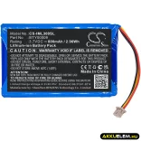 Utángyártott Ingenico Fizetési terminál Li-ion akkumulátor 3.7V 800mAh BTY00009, FPS16020002419 - CameronSino