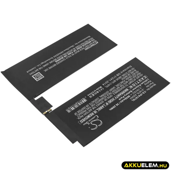 Utángyártott Apple Tablet Li-Polymer akkumulátor 3.76V 9650mAh A1876, A2043 - CameronSino