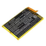 Utángyártott Logitech Játékkonzol Li-Polymer akkumulátor 3.85V 5900mAh 533-000213 - CameronSino