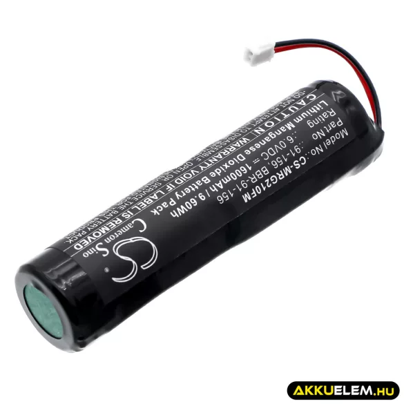 Utángyártott Kannad Marine biztonsági eszköz Li-MnO2 elem 6V 1600mAh - CameronSino