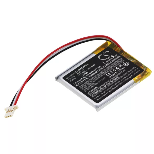 Utángyártott MGI Távirányító Li-Polymer akkumulátor 3.7V 350mAh NA7105 - CameronSino