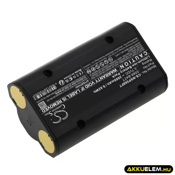 Utángyártott Nightstick Zseblámpa Li-ion akkumulátor 3.7V 2600mAh 5568-BATT - CameronSino