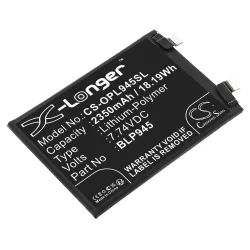   Utángyártott OnePlus mobil Li-Polymer akkumulátor 7.74V 2350mAh BLP945 - CameronSino