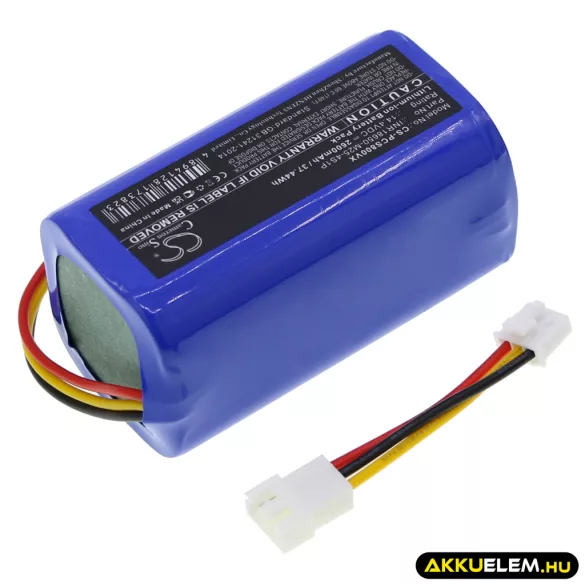 Utángyártott ZIGMA porszívó Li-ion akkumulátor 14.4V 2600mAh - CameronSino