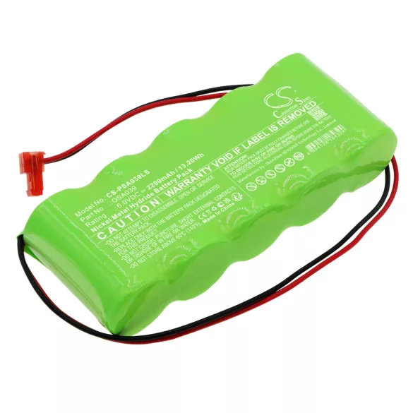 Utángyártott PowerSonic Vészvilágítás Ni-MH akkumulátor 6V 2200mAh OSA039 - CameronSino