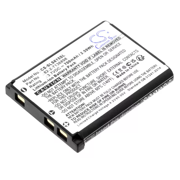 Utángyártott SteelSeries Vezeték nélküli fejhallgató Li-ion akkumulátor 3.7V 700mAh 82-2-7136898 - CameronSino