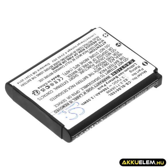Utángyártott SteelSeries Vezeték nélküli fejhallgató Li-ion akkumulátor 3.7V 700mAh 82-2-7136898 - CameronSino
