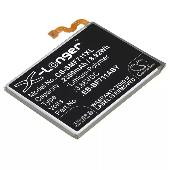Utángyártott Samsung mobil Li-Polymer akkumulátor 3.88V 2300mAh EB-BF711ABY, GH82-26270A - CameronSino