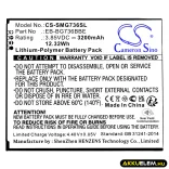 Utángyártott Samsung mobil Li-Polymer akkumulátor 3.85V 3200mAh EB-BG736BBE - CameronSino