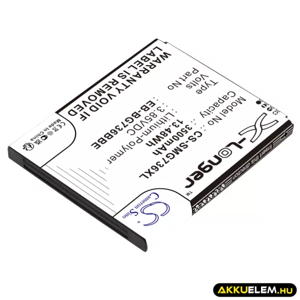 Utángyártott Samsung mobil Li-Polymer akkumulátor 3.85V 3500mAh EB-BG736BBE - CameronSino