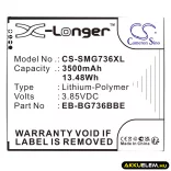 Utángyártott Samsung mobil Li-Polymer akkumulátor 3.85V 3500mAh EB-BG736BBE - CameronSino
