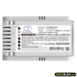 Utángyártott Samsung porszívó Li-ion akkumulátor 21.6V 2000mAh - CameronSino