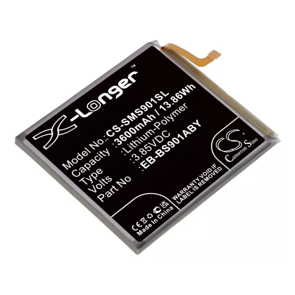 Utángyártott Samsung mobil Li-Polymer akkumulátor 3.85V 3600mAh EB-BS901ABY, GH82-27494A - CameronSino