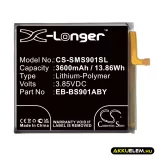 Utángyártott Samsung mobil Li-Polymer akkumulátor 3.85V 3600mAh EB-BS901ABY, GH82-27494A - CameronSino