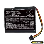 Utángyártott TomTom GPS Li-ion akkumulátor 3.7V 1000mAh VF6F, LHA11110001 - CameronSino
