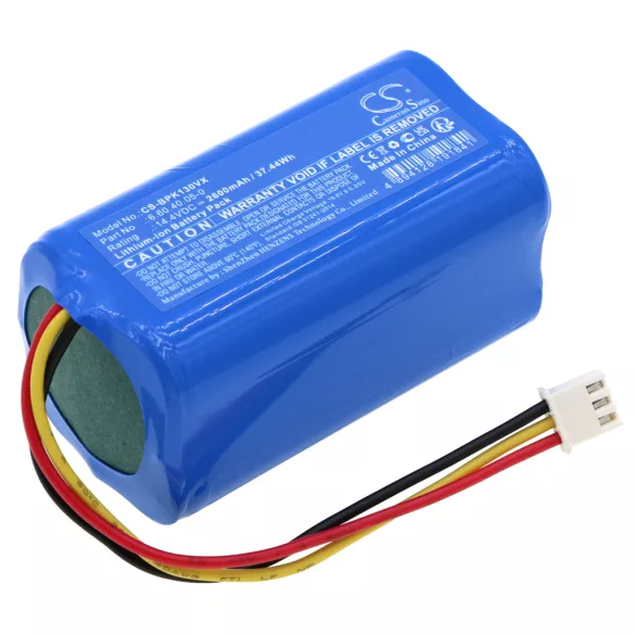 Utángyártott RoboJet porszívó Li-ion akkumulátor 14.4V 2600mAh - CameronSino