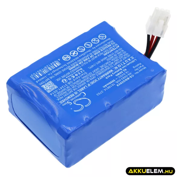 Utángyártott Bissell porszívó Li-ion akkumulátor 18.5V 5000mAh 69-0083-006, 1618614 - CameronSino