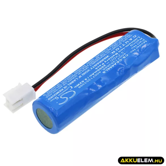 Utángyártott Eaton Vészvilágítás Li-ion akkumulátor 3.7V 2600mAh - CameronSino