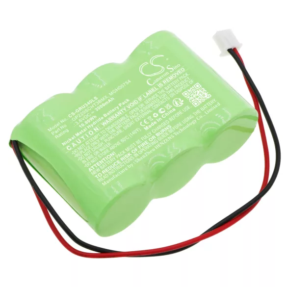 Utángyártott Legrand Vészvilágítás Ni-MH akkumulátor 3.6V 3000mAh GP220SCHT3BMX, MGH00754 - CameronSino