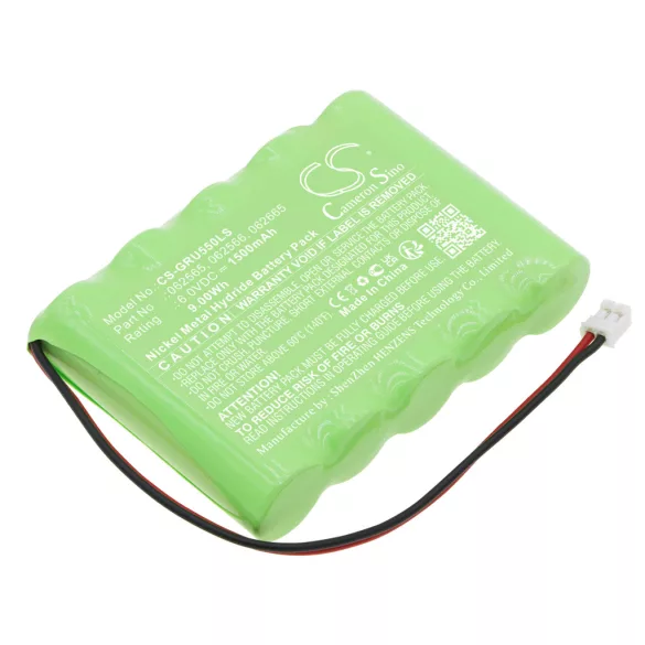 Utángyártott Legrand Vészvilágítás Ni-MH akkumulátor 6V 1500mAh 62565, 62566 - CameronSino