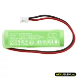Utángyártott Legrand Vészvilágítás Ni-MH akkumulátor 1.2V 1500mAh 61080, 62526 - CameronSino