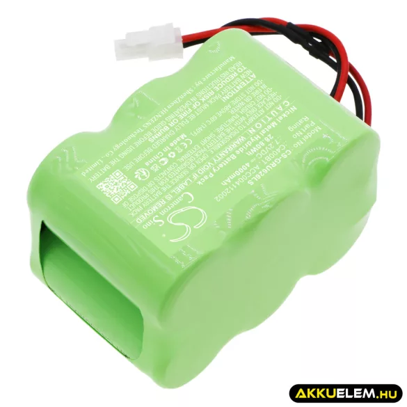 Utángyártott Legrand Vészvilágítás Ni-MH akkumulátor 7.2V 4000mAh C400BT, ACC004112002 - CameronSino