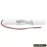 Utángyártott Legrand Vészvilágítás Ni-CD akkumulátor 4.8V 2000mAh 660971, 9342824 - CameronSino