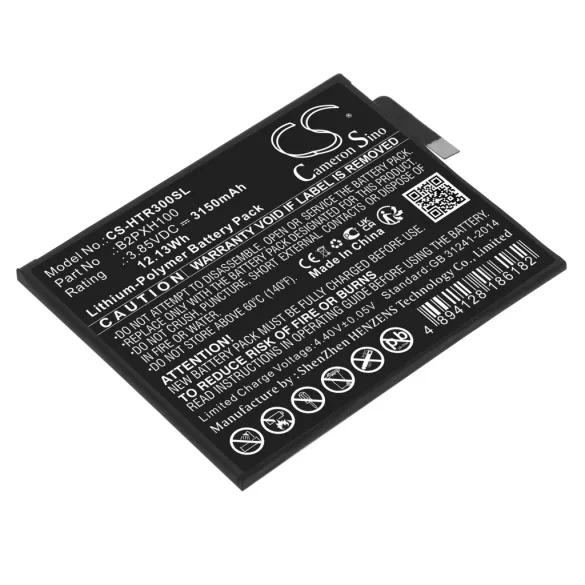 Utángyártott HTC VR Li-Polymer akkumulátor 3.85V 3150mAh B2PXH100 - CameronSino