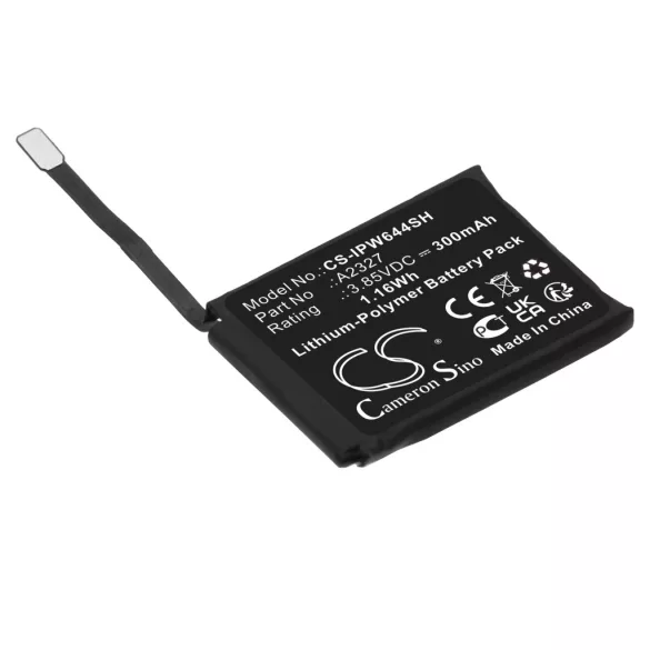 Utángyártott Apple Okosóra Li-Polymer akkumulátor 3.85V 300mAh A2327 - CameronSino