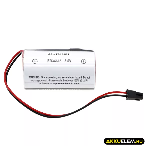 Utángyártott Jablotron Riasztó rendszer Li-SOCl2 elem 3.6V 14500mAh BAT-100A, 0106-619 - CameronSino
