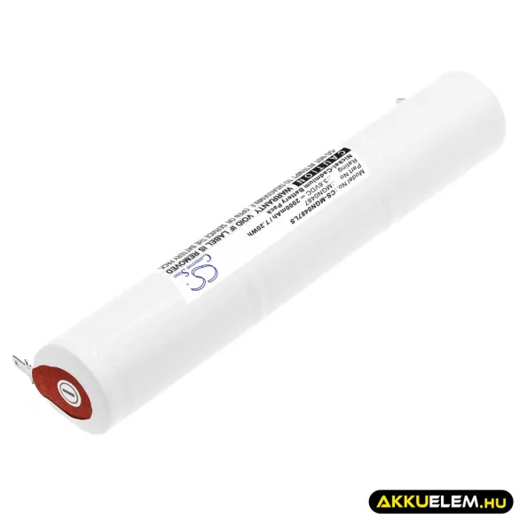 Utángyártott Schneider Vészvilágítás Ni-CD akkumulátor 3.6V 2000mAh MGN0487 - CameronSino