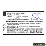 Utángyártott Microsoft Játékkonzol Li-Polymer akkumulátor 3.7V 1800mAh DYND01 - CameronSino