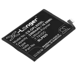   Utángyártott Oppo mobil Li-Polymer akkumulátor 7.74V 2400mAh BLP925 - CameronSino