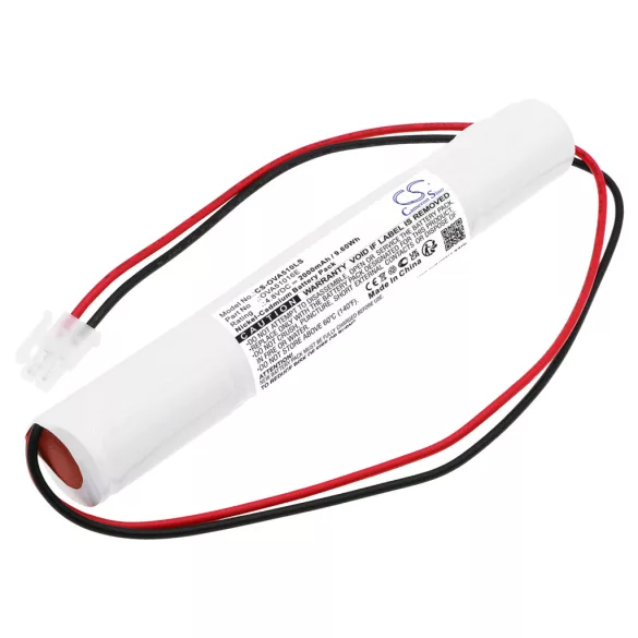Utángyártott Schneider Vészvilágítás Ni-CD akkumulátor 4.8V 2000mAh OVA51016E - CameronSino