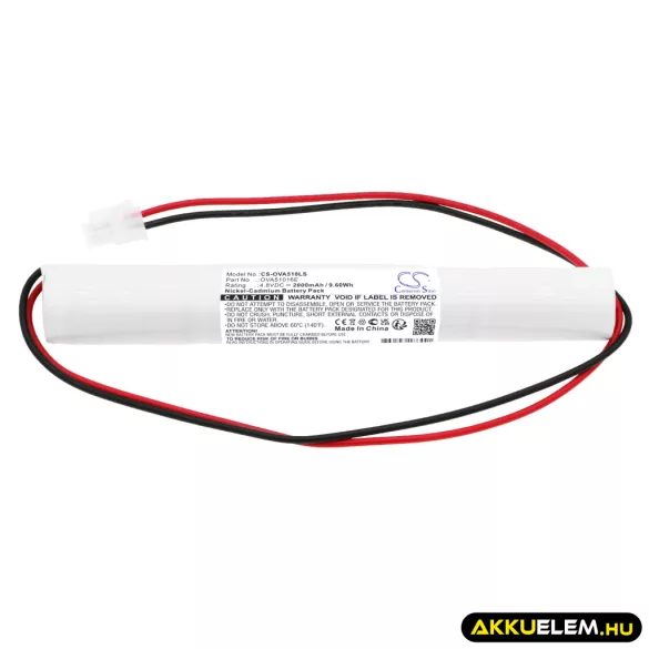Utángyártott Schneider Vészvilágítás Ni-CD akkumulátor 4.8V 2000mAh OVA51016E - CameronSino