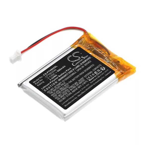Utángyártott Philips Vezeték nélküli fejhallgató Li-Polymer akkumulátor 3.7V 680mAh LFT603040 - CameronSino
