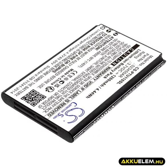 Utángyártott Panasonic mobil Li-ion akkumulátor 3.7V 1200mAh 523450AR, 523450AR-E - CameronSino