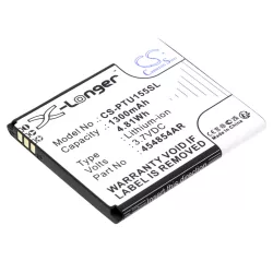   Utángyártott Panasonic mobil Li-ion akkumulátor 3.7V 1300mAh 454854AR, 454854AR-E - CameronSino