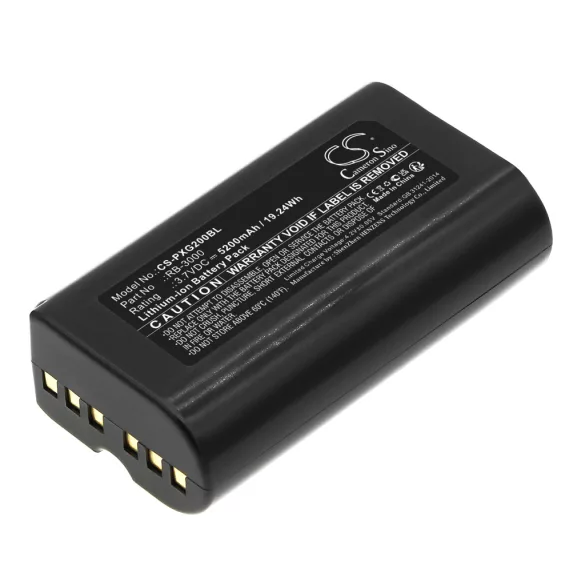 Utángyártott Posiflex Vonalkód szkenner Li-ion akkumulátor 3.7V 5200mAh RB-3000 - CameronSino