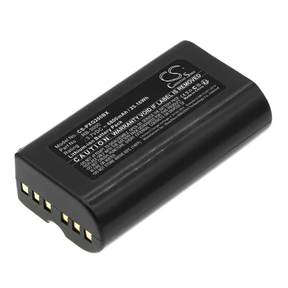 Utángyártott Posiflex Vonalkód szkenner Li-ion akkumulátor 3.7V 6800mAh RB-3000 - CameronSino