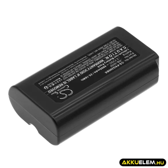 Utángyártott Posiflex Vonalkód szkenner Li-ion akkumulátor 3.7V 6800mAh RB-3000 - CameronSino