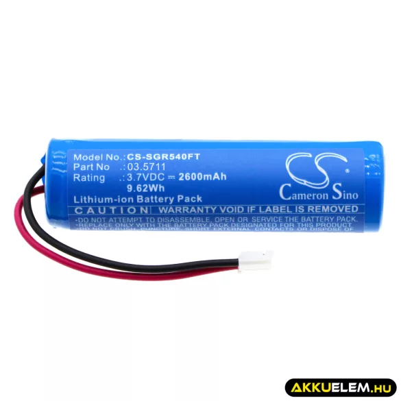 Utángyártott SCANGRIP Zseblámpa Li-ion akkumulátor 3.7V 2600mAh 03.5711 - CameronSino