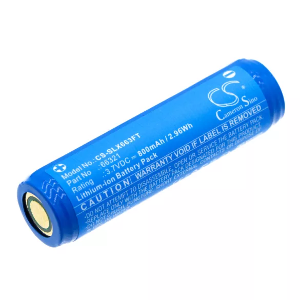 Utángyártott Streamlight Zseblámpa Li-ion akkumulátor 3.7V 800mAh 66321 - CameronSino
