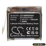 Utángyártott Samsung Okosóra Li-Polymer akkumulátor 3.88V 350mAh EB-BR890ABY, GH43-05066A - CameronSino