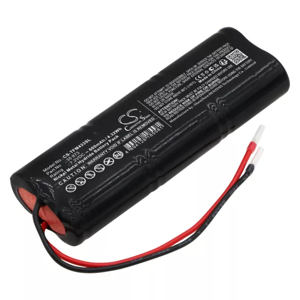 Utángyártott Telenot Riasztó rendszer Ni-MH akkumulátor 7.2V 600mAh 6/N-270AA, 35973 - CameronSino