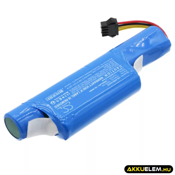 Utángyártott Vileda porszívó Li-ion akkumulátor 10.8V 2600mAh 0769-03, 18650-AA - CameronSino