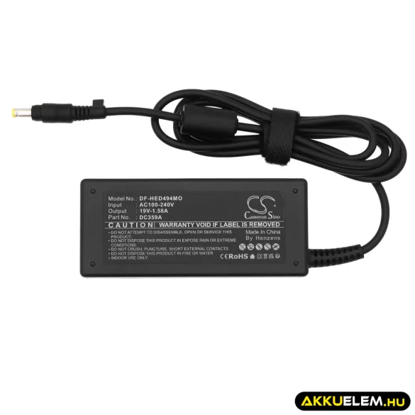 Utángyártott Compaq Laptop adapter 19V-1.58A AC kábel nélkül