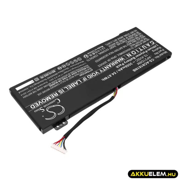 Utángyártott Acer laptop Li-ion akkumulátor 15.4V 3550mAh AP21D8M, KT.0040G.015 - CameronSino