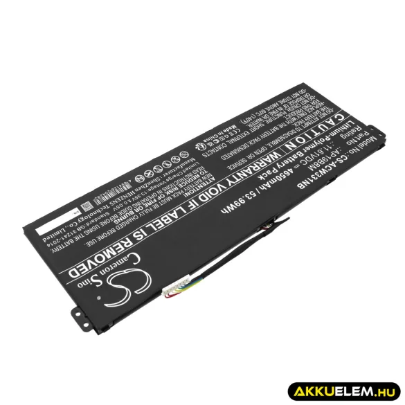Utángyártott Acer laptop Li-ion akkumulátor 11.61V 4650mAh AP19B8M, KT0030G024 - CameronSino