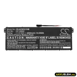 Utángyártott Acer laptop Li-ion akkumulátor 11.61V 4650mAh AP19B8M, KT0030G024 - CameronSino